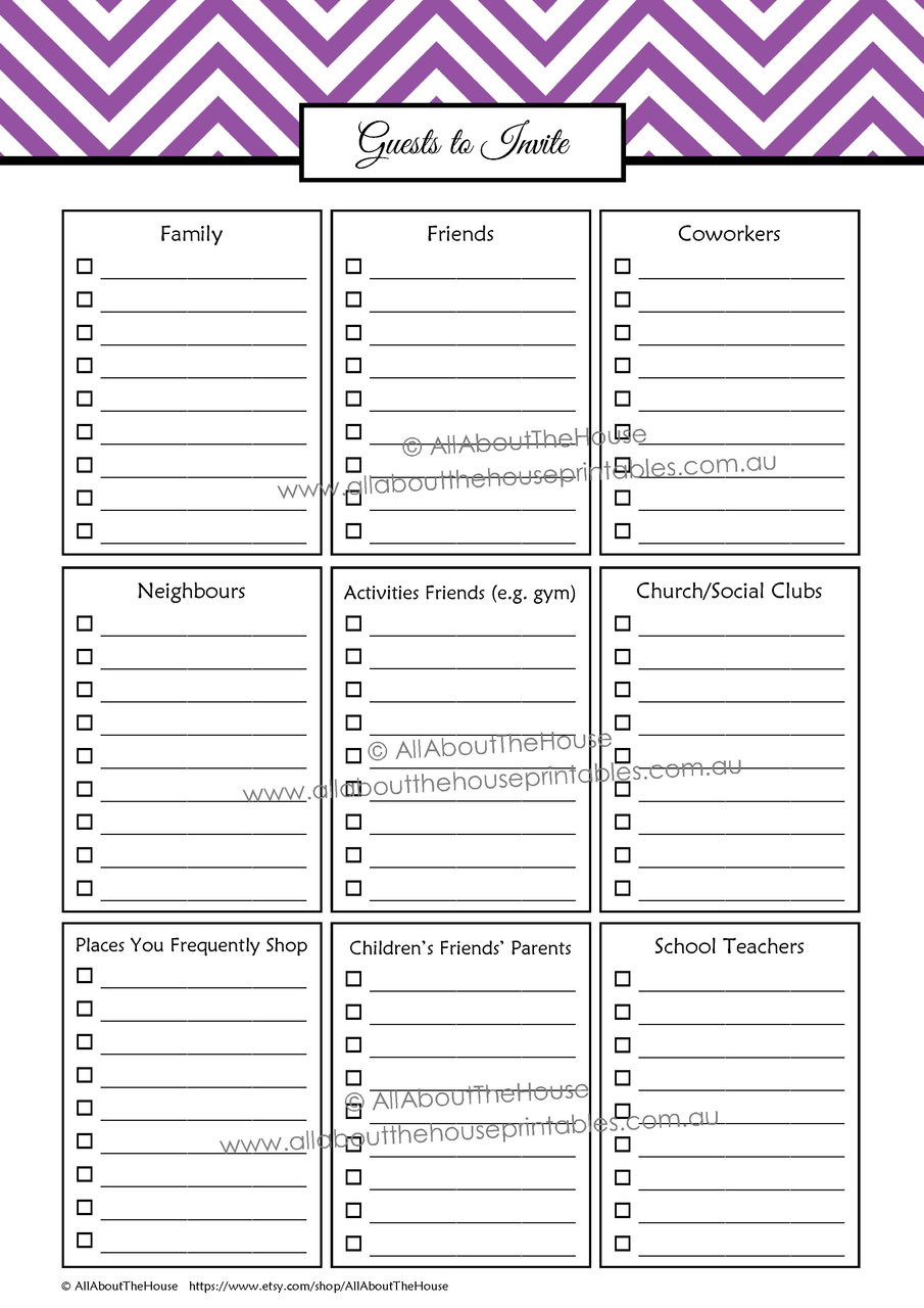 Free of charge Hostess Visitor Listing printable - Lead Profits - EDITABLE graphic regarding Free Printable Direct Sales Planner identify No cost Hostess Visitor Checklist printable - Lead Income - EDITABLE